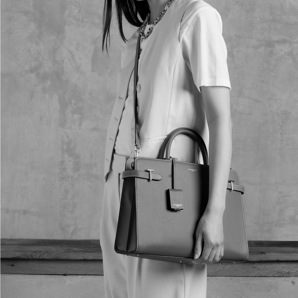 Le Tanneur Emilie Large leather bag - Picture 3 of 4